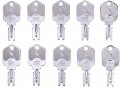 Solarhome Pack Of 20 Ignition Keys 166 Compatible With Clark Yale Hyster Komatsu Gradall Gehl Crown A214062 186304 51335040
