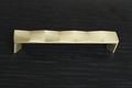 Hamilton Bowes Satin Brass Cabinet Hardware Pull Handle 128mm 5 Center To Modern Gold Vibrant Amber 