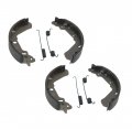 Front And Rear Brake Shoes For Suzuki Lt-f300 300 King Quad 1999-2001 