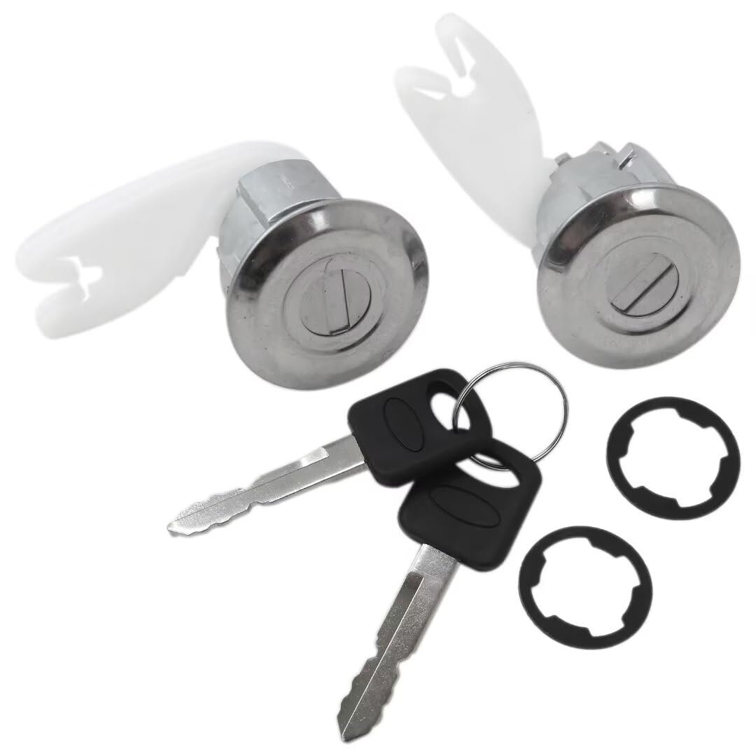 Blue Elf Door Lock Cylinder W Keys Set New F3tz7822050b For Ford F750 2000-2004 Black Finish