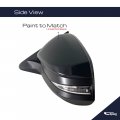 Spieg To1320317 Driver Side Mirror Replacement For Toyota Highlander 2014-2019 Power Heated Turn Signal Light Black Ptm 6pin Lh