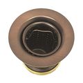 Westbrass D218-11 2-inch Basket Sink Strainer Antique Copper 