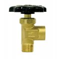 Tectran 1115-cc Truck Valve Brass 3 8 Male Pipe Thread Female 