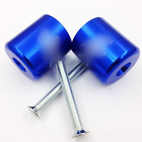 Motorcycle Bar Ends For Suzuki Gsxr 600 750 1000 1100 Hayabusa Gsx1300 R 1999 2012 Blue Billet Aluminum Handlebar Accessories