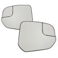 Spieg Side Mirror Glass Set Ford Transit Connect 2014-2022 Heated W Spotter Backing Plate Pair View For Oe Dt1z-17k707-h 