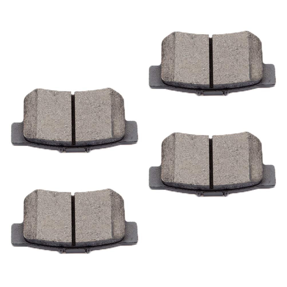 Rear D537 Ceramic Disc Brake Pad Set With Hardware For Acura Honda And Suzuki 4 Pieces Model 066513