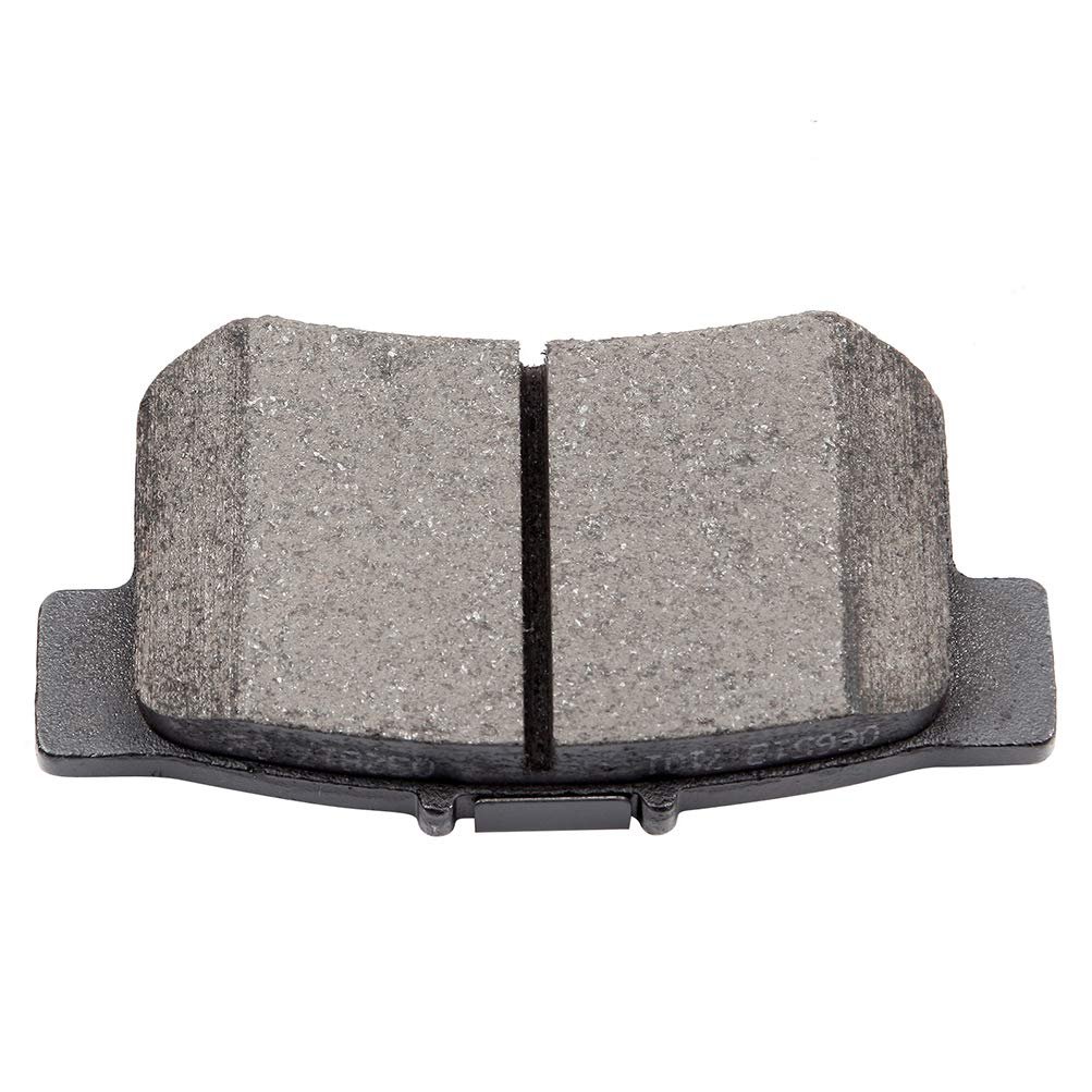 Rear D537 Ceramic Disc Brake Pad Set With Hardware For Acura Honda And Suzuki 4 Pieces Model 066513