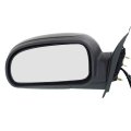 Door Mirror For Gmc Envoy 2002 2006 Driver Side Rear Outer Replacement Gm1320265 15137973 Black Standard Style 