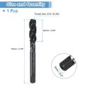 Spiral Flute Thread Taps 5 16-18 Unc H2 Machine Threading Tap Bit Nitrided Coated Screw Tapping Repair Tool M2 High-speed Steel