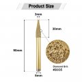 Shdiatool Diamond Router Bits Milling Bit Groove Cutter 8mm Shank Cnc For Engraving Slotting Carving Granite Marble Blustone