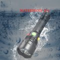 Modoao 4 In 1 Multicolor Flashlight With Red Green White Blue Light Color Tactical Ipx8 Waterproof Magnetic Torchesi 9 Modes