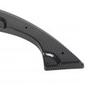 2pcs Carbon Look Car Front Bumper Spoiler Lip Fit For 10th Honda Civic 