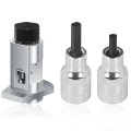Bonbo 5-10 5 Mm Suspension Strut Spreader And 2x Sockets Universal Car Shock Absorber Removal Tool 