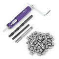 Hilitand Helicoil Thread Repair Kits 50pcs Stainless Steel Coiled Wire Helical Screw Inserts M8 X 2d