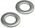 10-808 Ms Flat Washers Id 218 Od 43 Tk 065 18-8 Stainless Steel Qty-100 