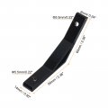 Uxcell 2pcs 135 Degree Angle Aluminum Profile Corner Brackets Brace Joint Connectors For 2020 Series Black