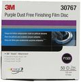3m 30767 Hookit Purple 6 P1500 Grit Dust-free Finishing Film Disc
