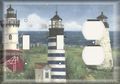 Two Switch One Duplex Receptacle Plate More Lighthouses Decorator Wall With Gloss Finish Screw In Installation 
