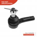 A-premium Set Of 8 Front Lower Ball Joint Inner Outer Tie Rod End Adjusting Sleeve Compatible With Nissan Frontier 1998 1999