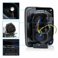 Amerilite Smoke Led Tail Lights For Jeep Wrangler Passenger And Driver Side Pair