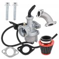 Labwork Pz22 22mm Carburetor Carb Replacement For 110cc 125cc Crf Ssr Sunl Taotao Pit Bike Atv With Air Filter