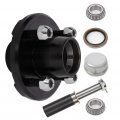 Aintier Wheel Bearing Assembly Fit Boat Trailer Hub Axle Kit 4 On Bolt Circle 2000lb 4 Lug Greased Bearings L44649 1-1 16 Idler