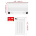 Caltric Agm Battery Compatible With Ducati Multistrada 1000 Ds S 2005-2006 12v 10ah Cca 160