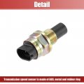 X Autohaux Transmission Speed Sensor For Chevrolet Blazer 1989-2005 12215001 15547452 2pins Abs Car Replacement Black