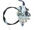 Carburetor Throttle Cable Set For Honda Trx250 Trte Trx250tm Sportrax 250 Recon 250