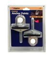 Cargoloc 82485 Premium Anchors Chrome 2-piece 