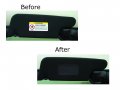 2005-2016 Corvette Sunvisor Label Covers Pair