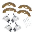 Front Brake Wheel Cylinders With Shoes Replacement For Honda Foreman 450 Trx450es Trx450 1998 1999-2004 45310-hn0-a01 