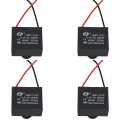 Cbb61 Generator Capacitor 450v Ac 50 60hz 12uf Motor For Small Equipment And Ceiling Fan 4pcs By Starkk 
