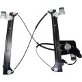 Power Window Regulator With Motor For Gmc Sierra 2500 Crew Cab 2001 2002 2003 2004 And 2007 Classic Rear Passenger Side 