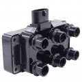 Newyall Ignition Coil Pack And 6 Spark Plug Wires Kit