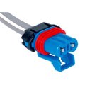 Multi Purpose Pigtail For Buick Electra 1990 Blue Oval Shape 2 Female Terminals Blade Pin 13 5 In Wire Harness Length 