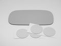 Fits 00-05 Cad Deville 98-04 Seville Left Driver Mirror Glass Replacement Lens W Adhesive Usa 
