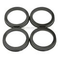 Stancemagic Hubcentric Rings Pack Of 4 60 1mm Id To 72 6mm Od Black Poly Carbon Plastic Hubrings Only For Toyota And Lexus With