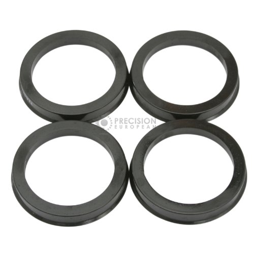 Stancemagic Hubcentric Rings Pack Of 4 60 1mm Id To 72 6mm Od Black Poly Carbon Plastic Hubrings Only For Toyota And Lexus With