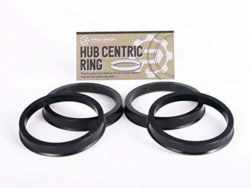 Stancemagic Hubcentric Rings Pack Of 4 60 1mm Id To 72 6mm Od Black Poly Carbon Plastic Hubrings Only For Toyota And Lexus With