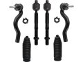 Front Inner And Outer Tie Rod End Kit 6-piece For 2011-2015 Jeep Grand Cherokee 