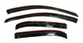Auto Ventshade Avs In-channel Ventvisor Rain Guards Fits 2019 2024 Nissan Altima Smoke 4 Pcs 194205 