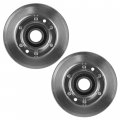 Caltric 2 V-idler Pulley For John Deere Lt180 Ltr155 Ltr180 Lx280 Lx289 Fj400d Am118447
