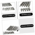 Oatipho 40pcs Star Batch Set Car Kit Outlet Metal Wrench Hex Screwdriver Bits Repairing Socket Hexagon Combination Auto Sleeve