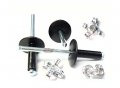 Racer S Speed Shop Black 3 16 Rivet Large Head Exploding Banana Peel Aluminum Pop Rivets 100 Pack 