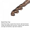 Uxcell M6 X 1 Spiral Flute Tap And 5 0mm Twist Drill Bit Set Metric M35 Cobalt High Speed Steel Machine Threading Screw Thread