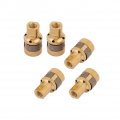 Hilitand 5pcs Welding Gun Tip Adapters 169716 Brass Gas Diffuser Accessory For Miller M-10 15 Hobart Mig