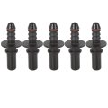 5 Pcs 9 49mm Id6 Car Fuel Line Hose Pipe Quick Release Male Connect Connector 