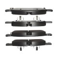 Front Disc Brake Pads For Mercedes Benz Gls350d 2017 Semi Metallic Friction Mechanical Wear Sensor 2 58 In Inner Pad Height