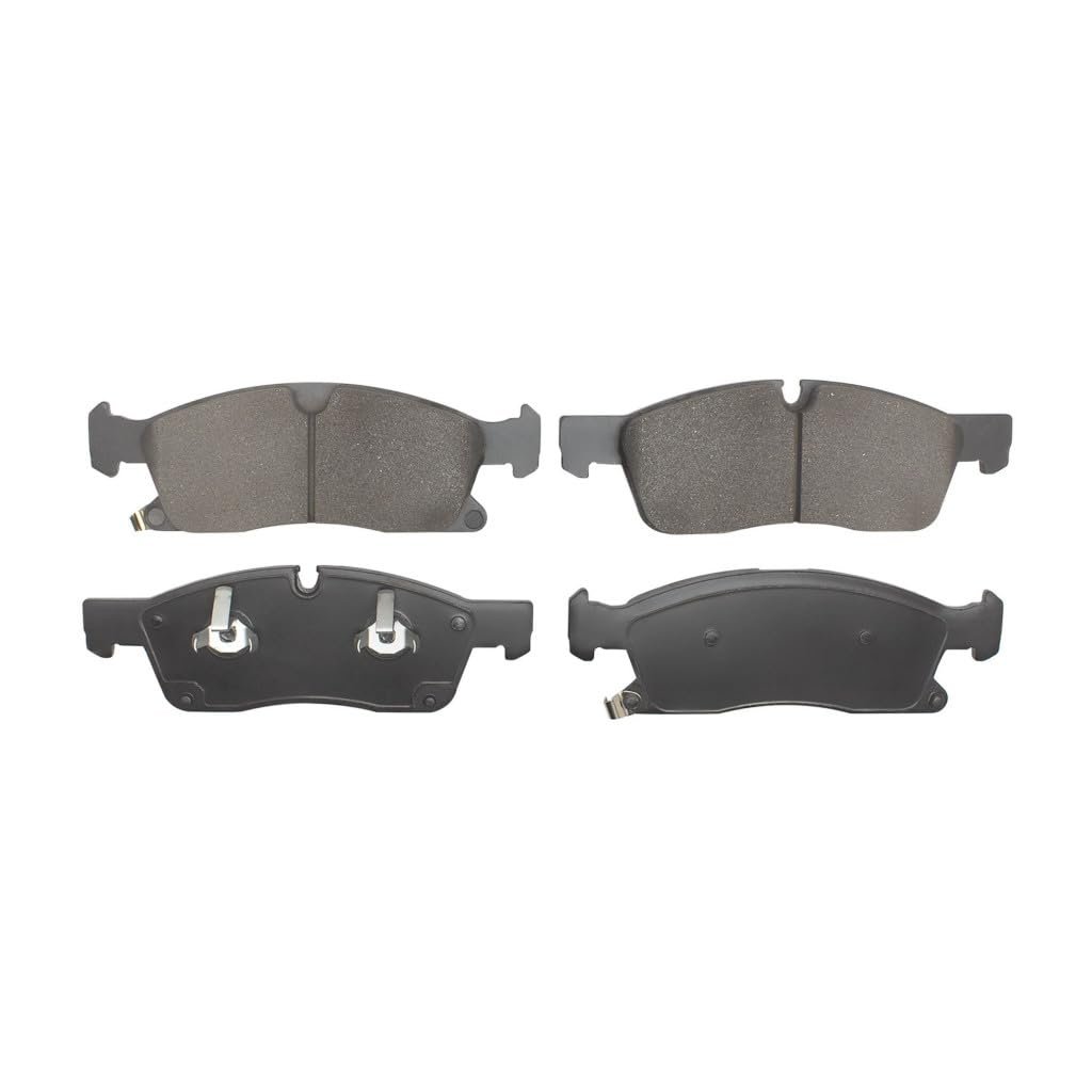 Front Disc Brake Pads For Mercedes Benz Gls350d 2017 Semi Metallic Friction Mechanical Wear Sensor 2 58 In Inner Pad Height